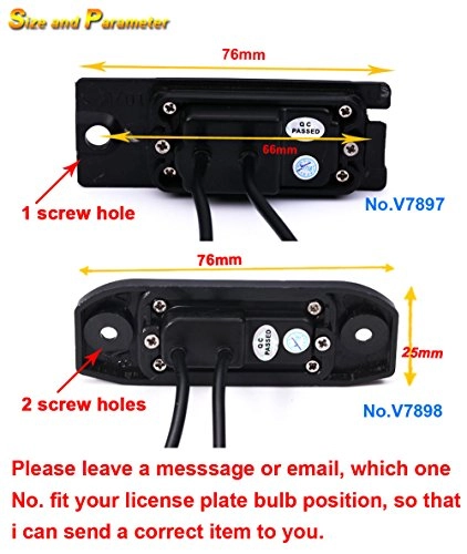 3rd Brake Light Reversing Camera - 1280*720 Pixels