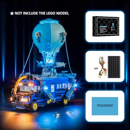 LED Light for LEGO Fortnight Battle Bus 77073