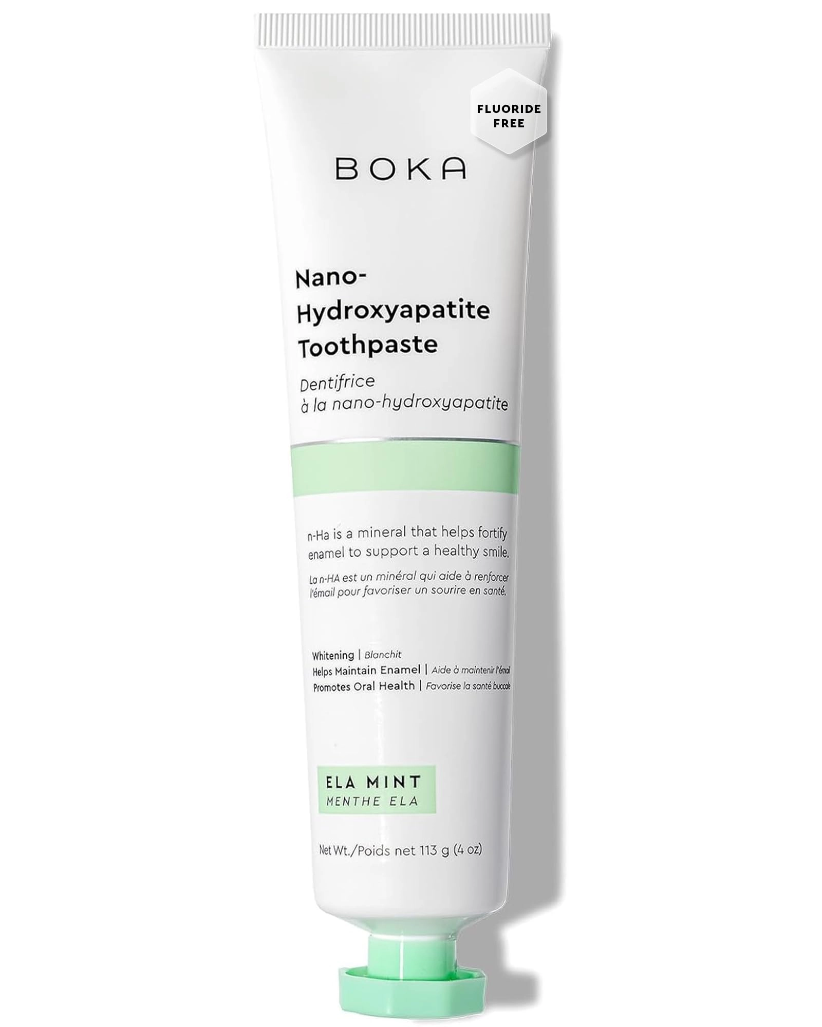 BOKA Nano Hydroxyapatite Ela Mint Toothpaste Adult 4 Fl Oz