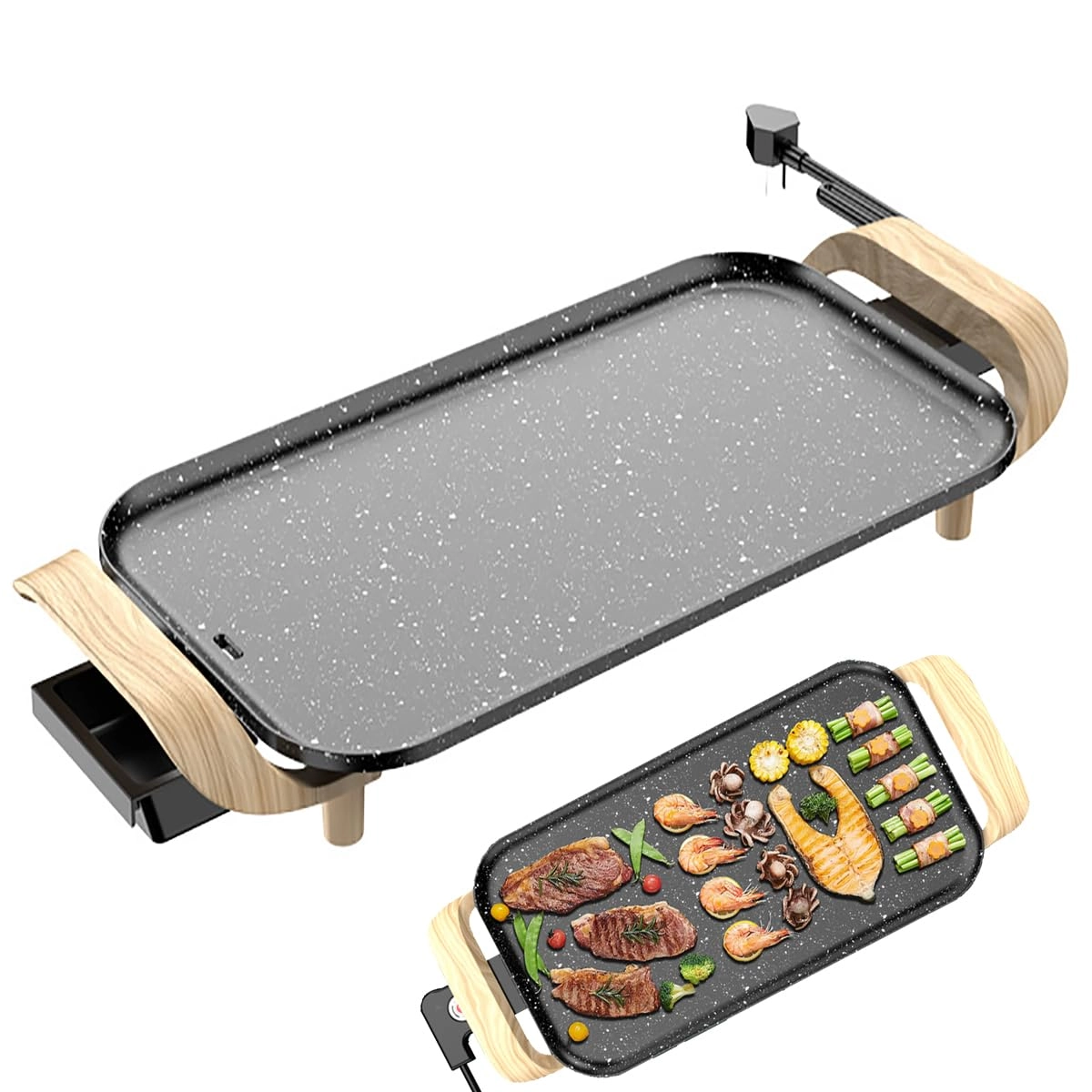 Jeewoon Electric Griddle - 8 zone(s) 37*24.5 CM