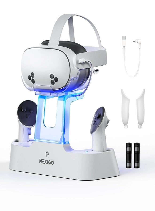 NEXIGO Enhanced Charging Dock - Meta Quest 3 and 3S