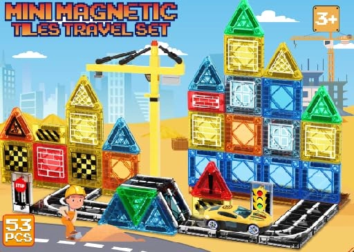 iKidiki Travel Magnetic Construction Set
