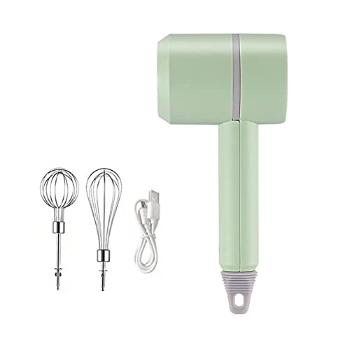 Hand Mixer - USB Rechargeable 3 Speed Pink