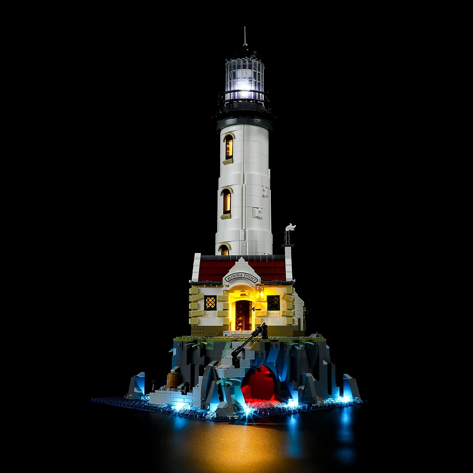 BRIKSMAX LED Light Kit for LEGO Ideas Motorised Lighthouse 21335