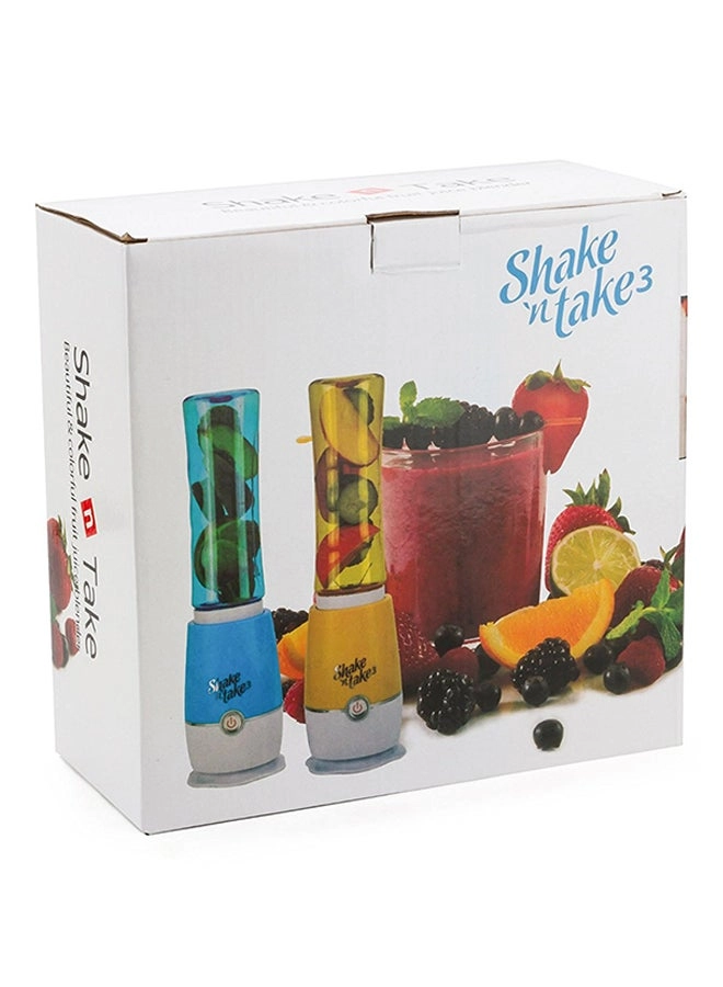 SH103 - 3-Piece Smoothie Blender Detachable travel bottle Purple/Black