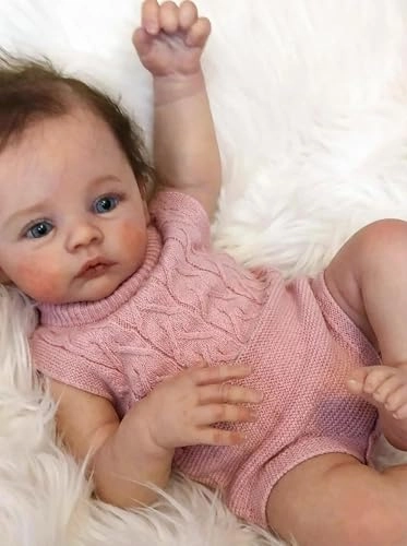 Reborn Baby Doll - 18 inch Silicone Girl Ages 3+