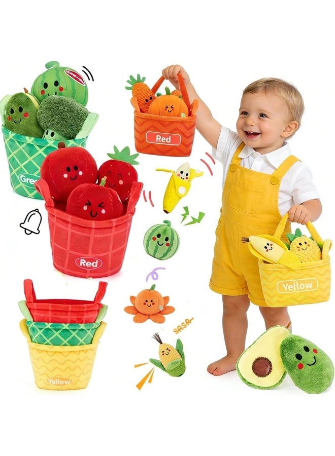 Beauenty Montessori Sensory Toys - 6-12 Months 16 pieces