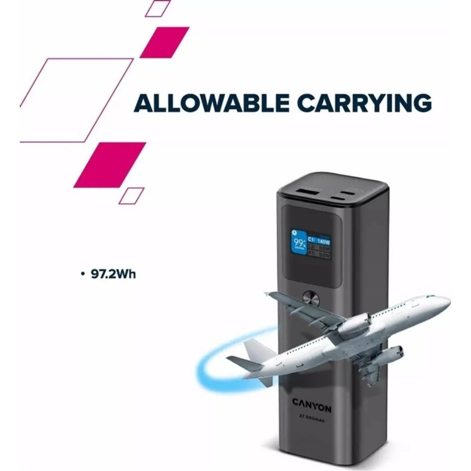 PB-2010 - 27000mAh 140W Fast charging