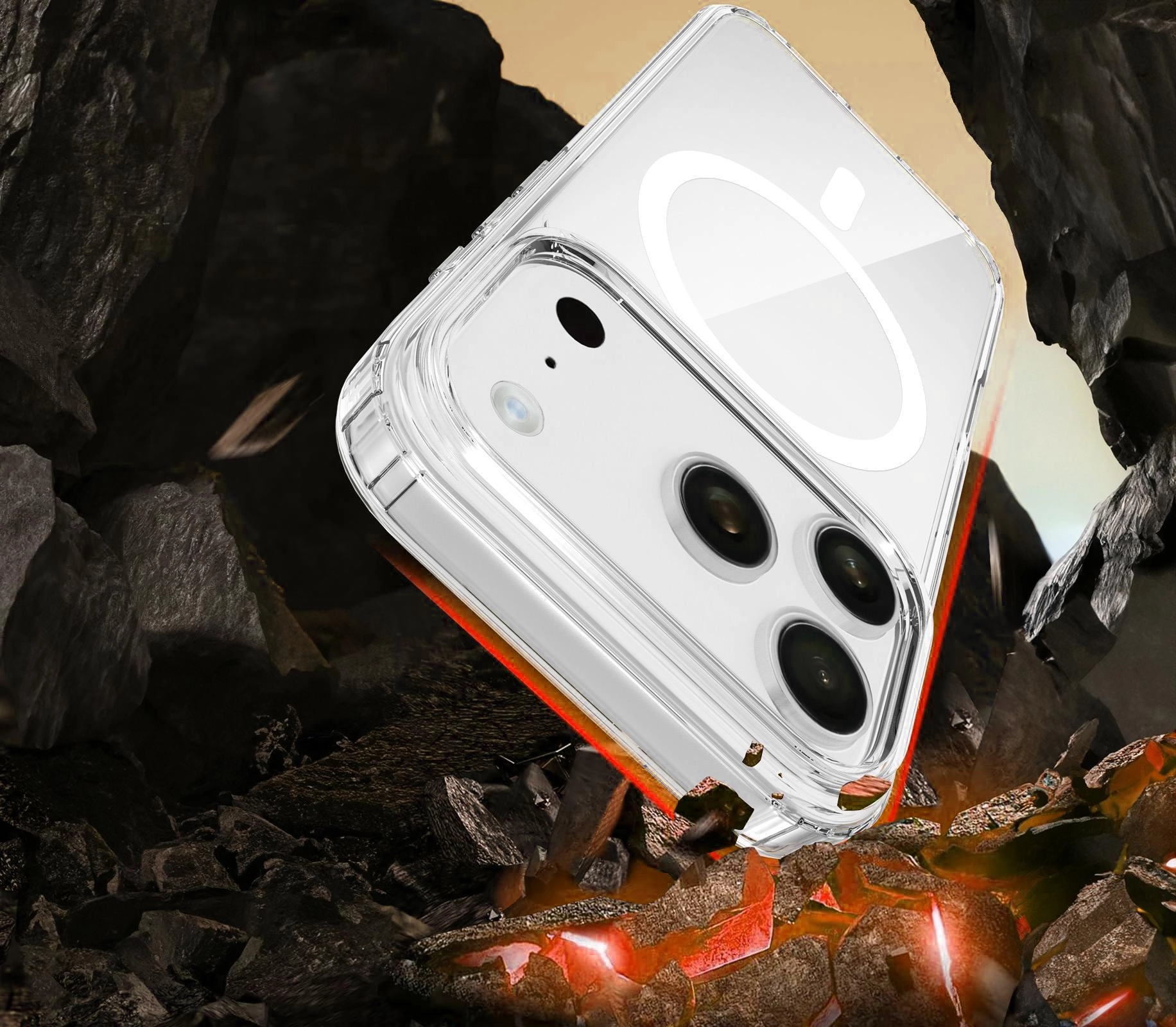 Hard Shell Bumper Case TR-CC1003 for iPhone 17 Pro Max