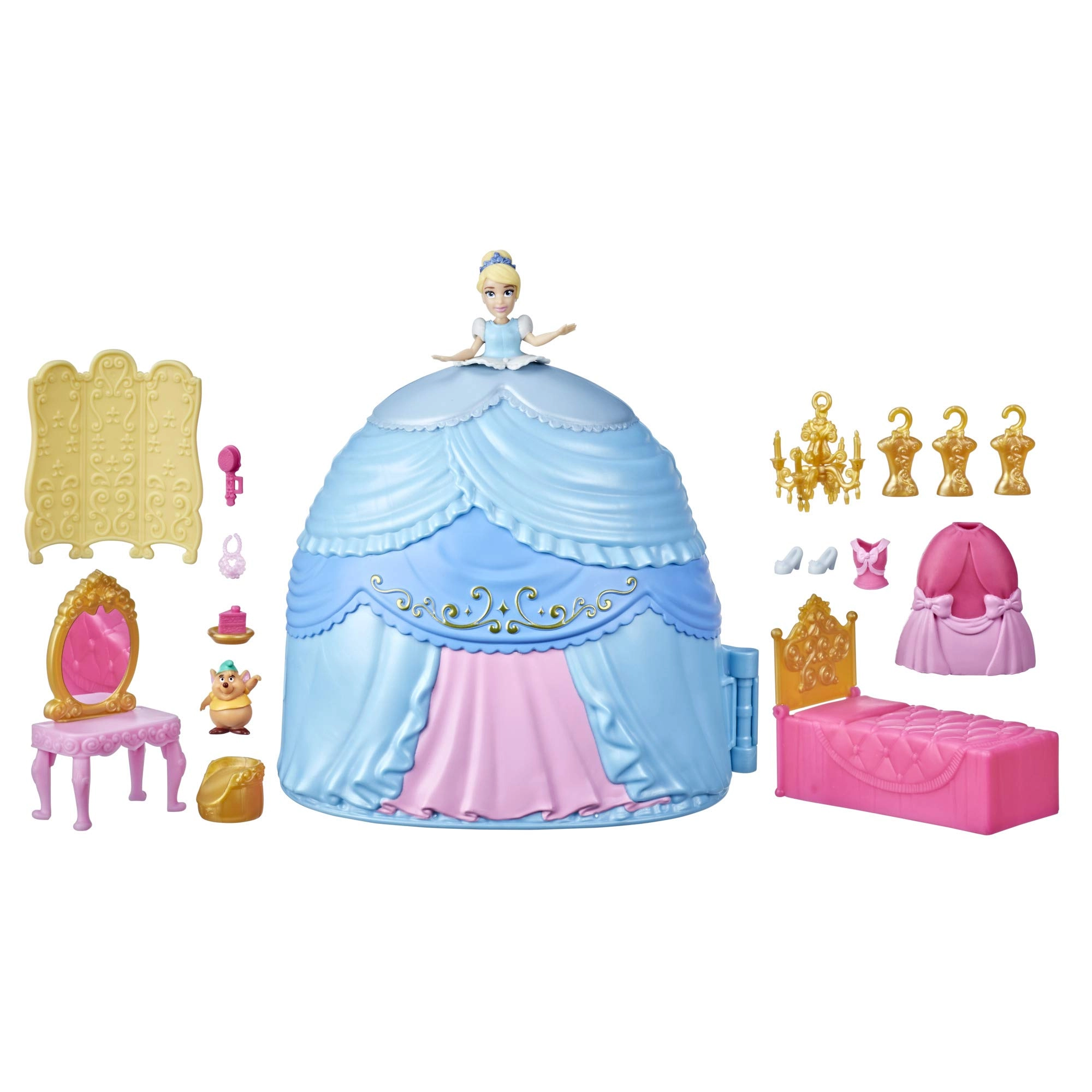 Disney Cinderella Story Skirt - Playset 19 Pieces Ages 4+