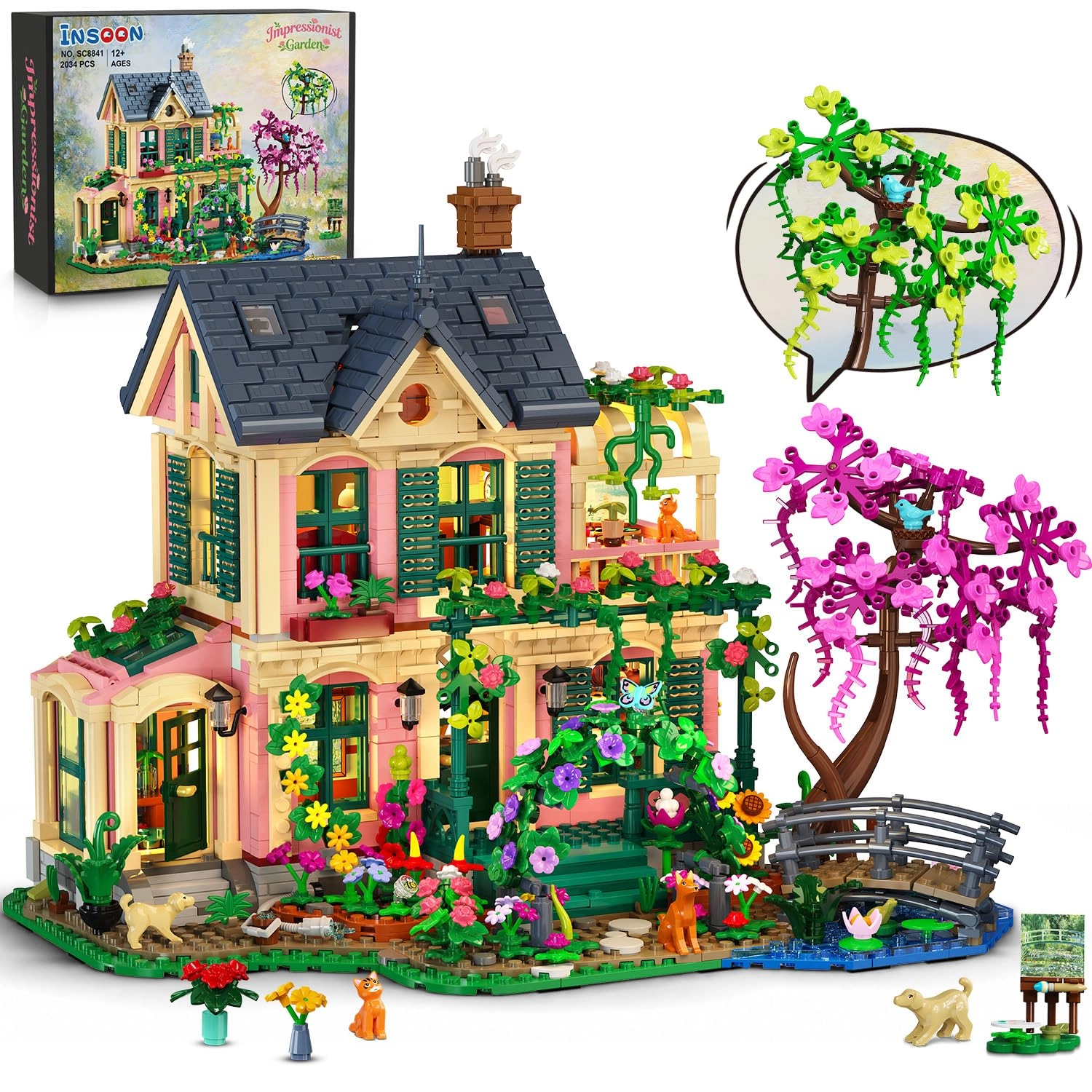 INSOON Impressionist Garden Manor (SC8841) - Architecture