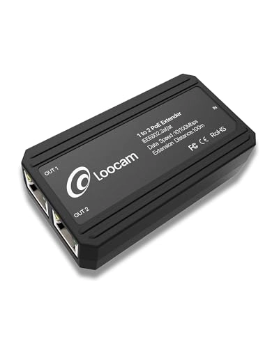 PoE Extender - 30W 2*15W 2-port IEEE802.3at/af 10/100Mbps