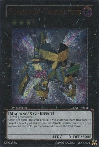 Yu-Gi-Oh! Number 34: Terror-Byte (GENF-EN041)
