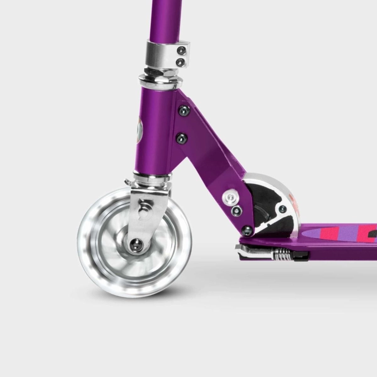 Sprite Kick Scooter – 120/80 mm LED Foldable