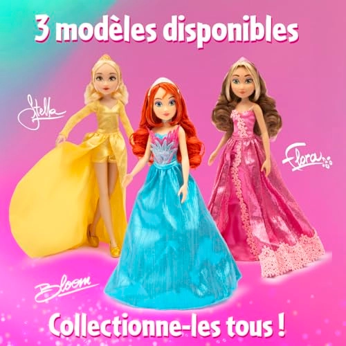 Flora Articulated Doll - 26 cm Ball Outfit Series Ages 3+