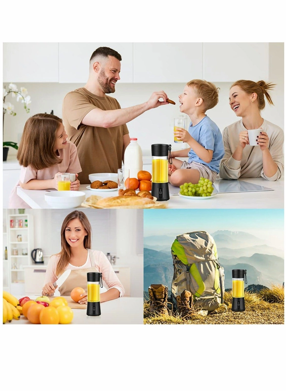 Portable Blender - USB Rechargeable 6-Blade