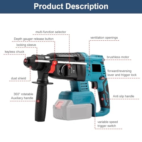 Cordless Impact Drill - Brushless 3-in-1 1300W