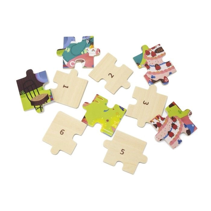 Birthday Party Wooden Puzzle (SW-44644) - 24 pcs