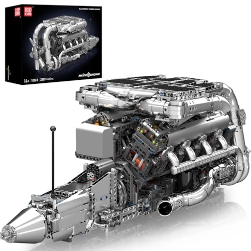 V8 Twin-Turbo Engine (10168) - Battery and Motor