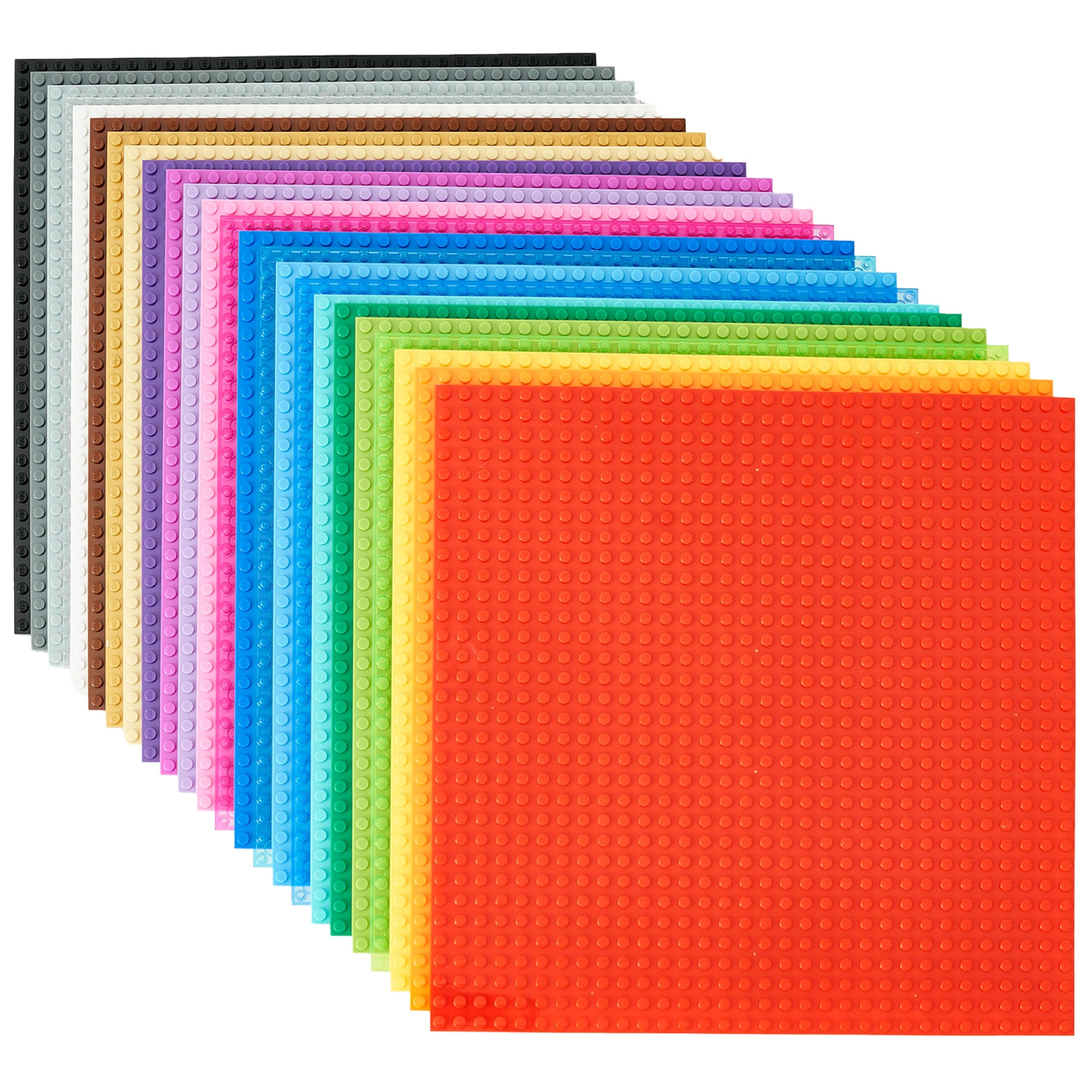 Strictly Briks Stackable Baseplates - 24 pcs
