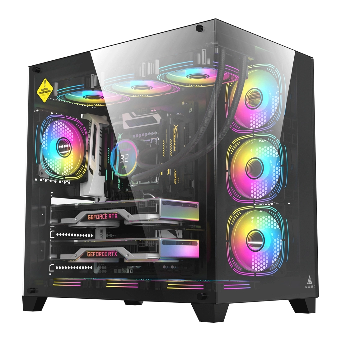 Anigma Technologies LEVEL 35 ANIGMA-LEVEL 35 Ryzen 7 9800X3D 64GB NVIDIA GeForce RTX 5070 Ti 2TB