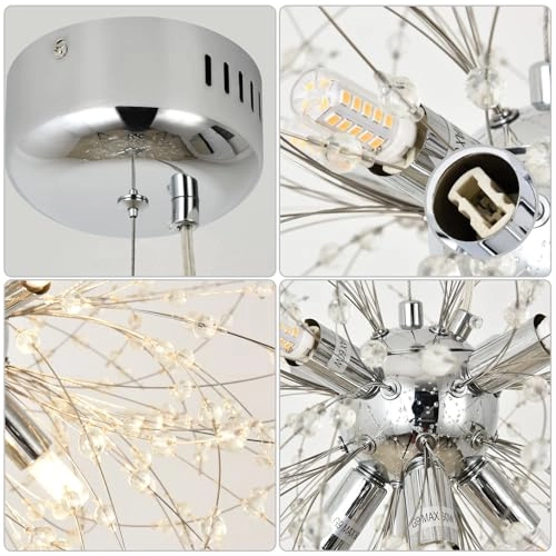 Dandelion Pendant Light - 8 x G9 45 cm