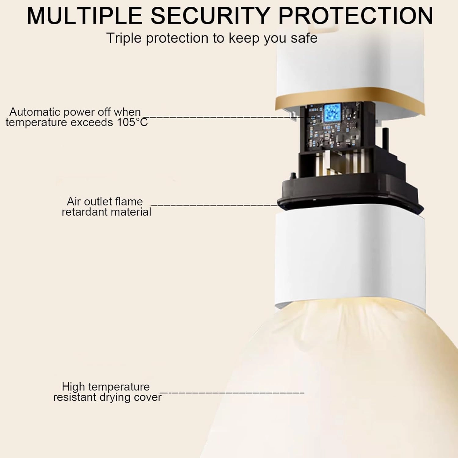 Portable Clothes Dryer - Hot Air Circulation