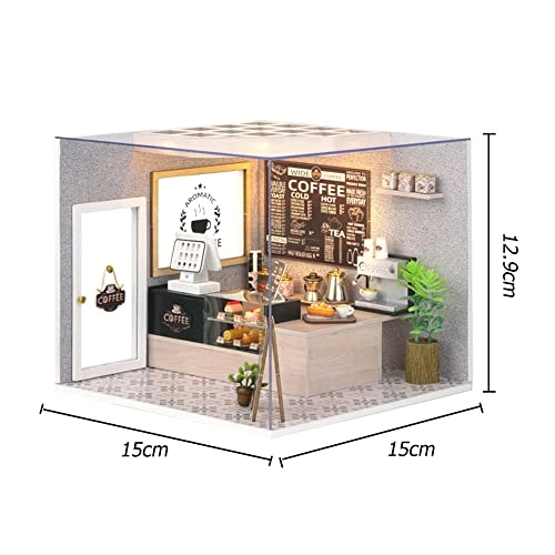 DIY Wooden Assembled House - Battery Powered Dust Cover