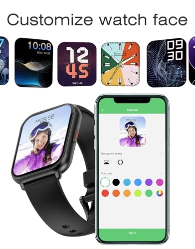 Smart Fitness Watch - 1.85"