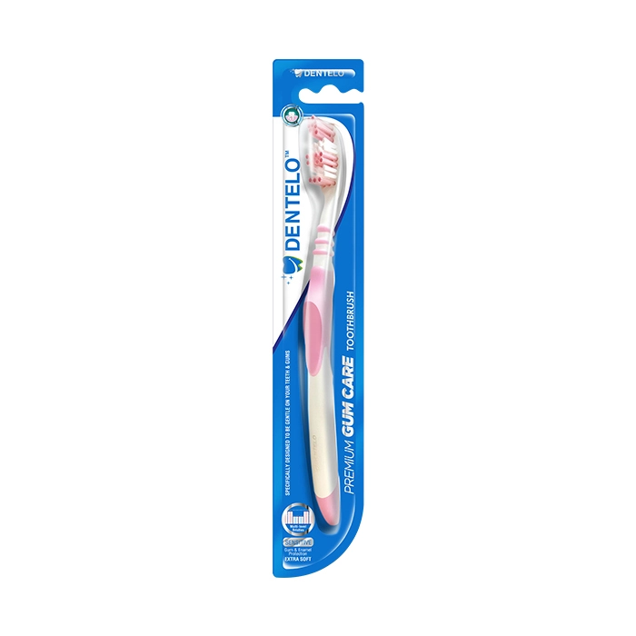 Dentelo Premium Gum Care Toothbrush - Pink