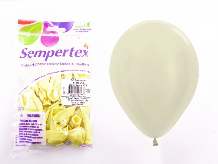 Round Balloons - 50 pcs