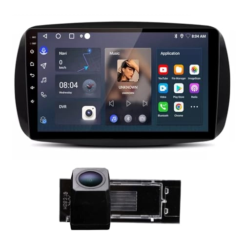 Navigator C + Camera 8379 - CarPlay Android GPS Navigation Compatible with Smart Fortwo Forfour 451 453