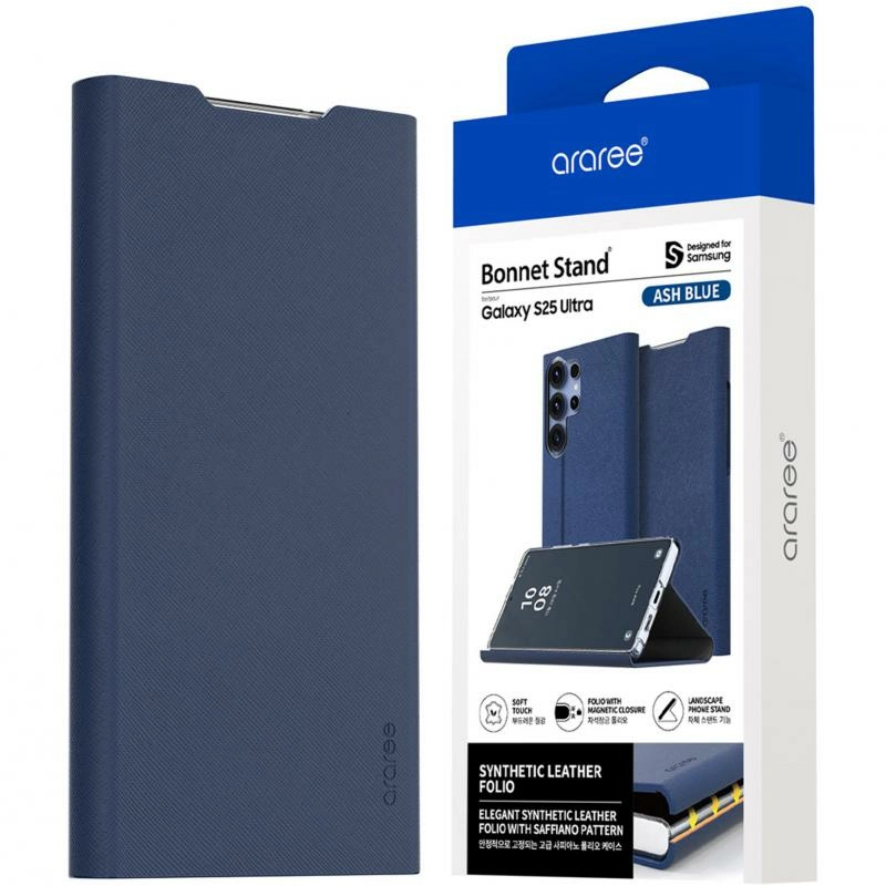 Bonnet Stand Flip Cover for Samsung Galaxy S25 Ultra