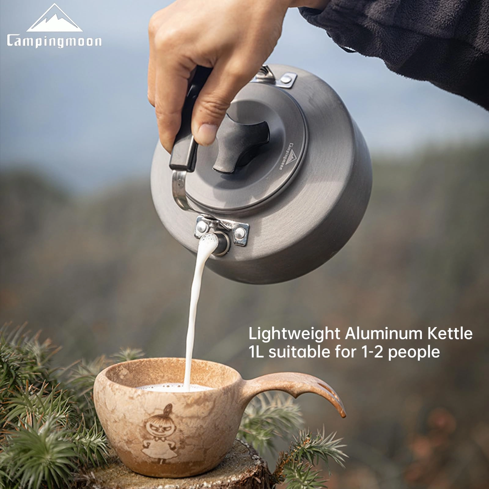 Tea Kettle Coffee Pot - 1000 Milliliters