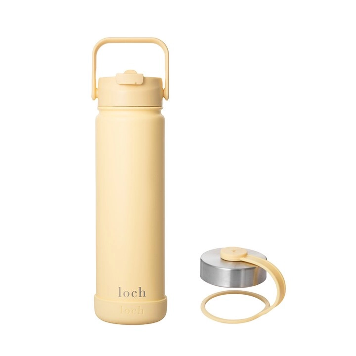 Insulated Bottle - Dual Purpose Wide Mouth Lid - 650 ml