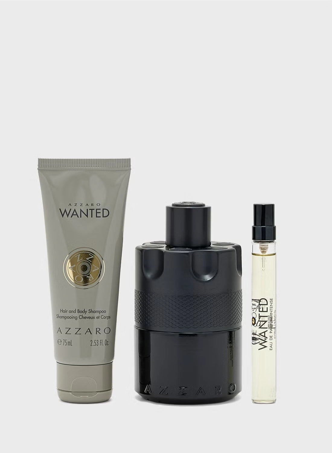 The Most Wanted Intense - Eau de Parfum 100ml 10ml + Wanted Hair and Body Shampoo - 75ml
