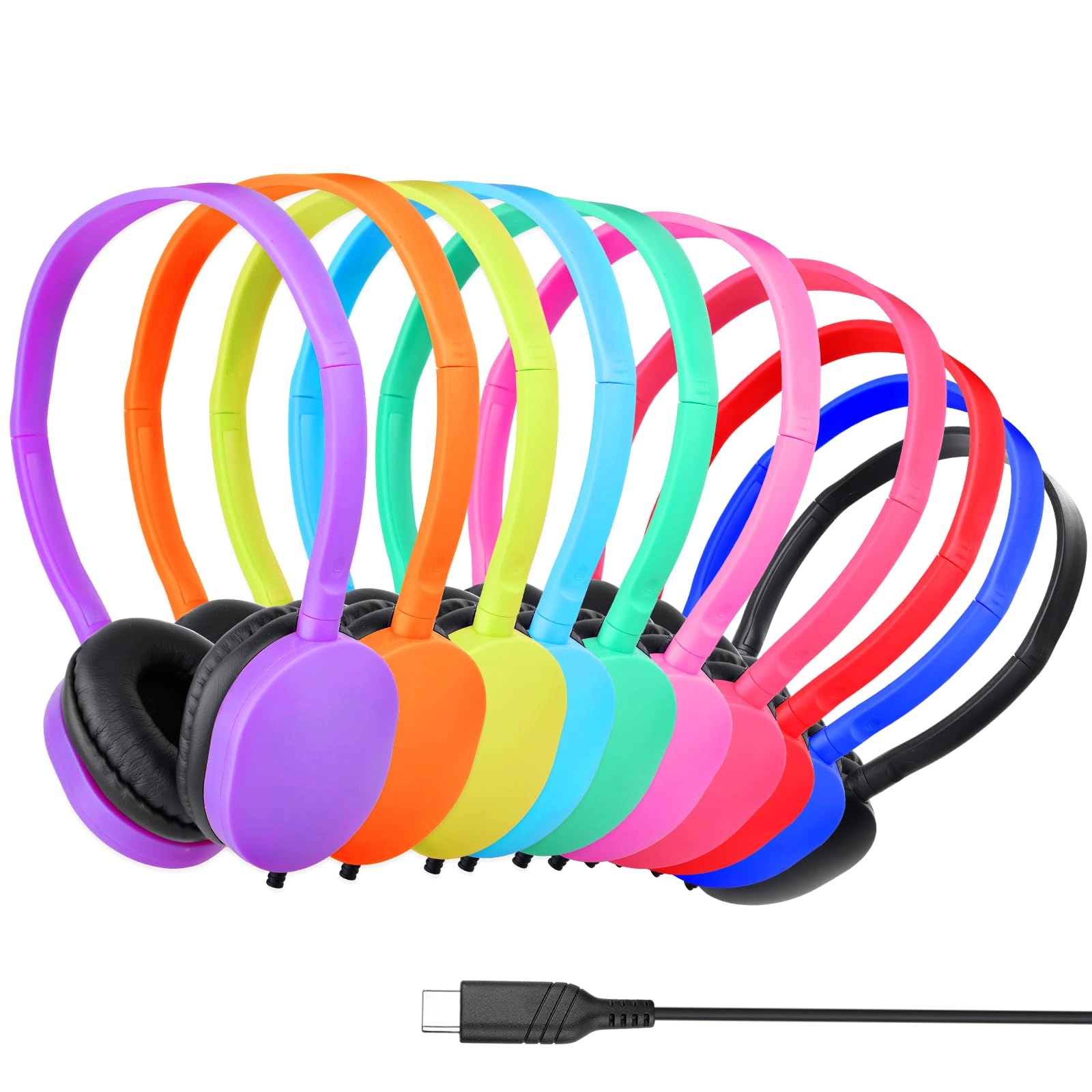 GDBOMA Type C Wired Headphone Pack
