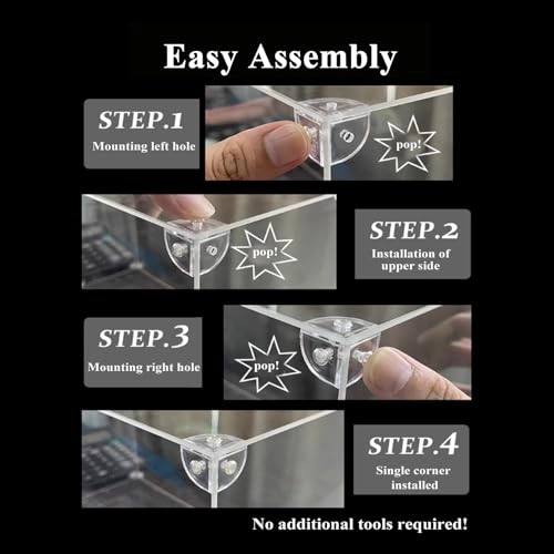 Acrylic display case compatible with Lego 10298 - Transparent 3mm Dustproof