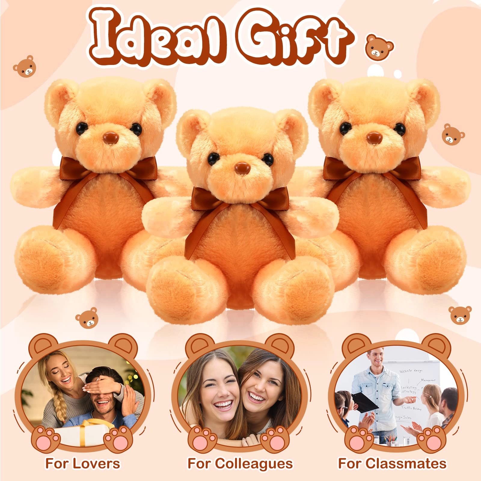Teddy Bears - 10 Pcs 12 Inch