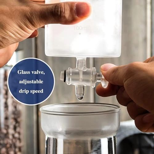 Ice drip coffee pot - 400ML Adjustable Rate Dripper