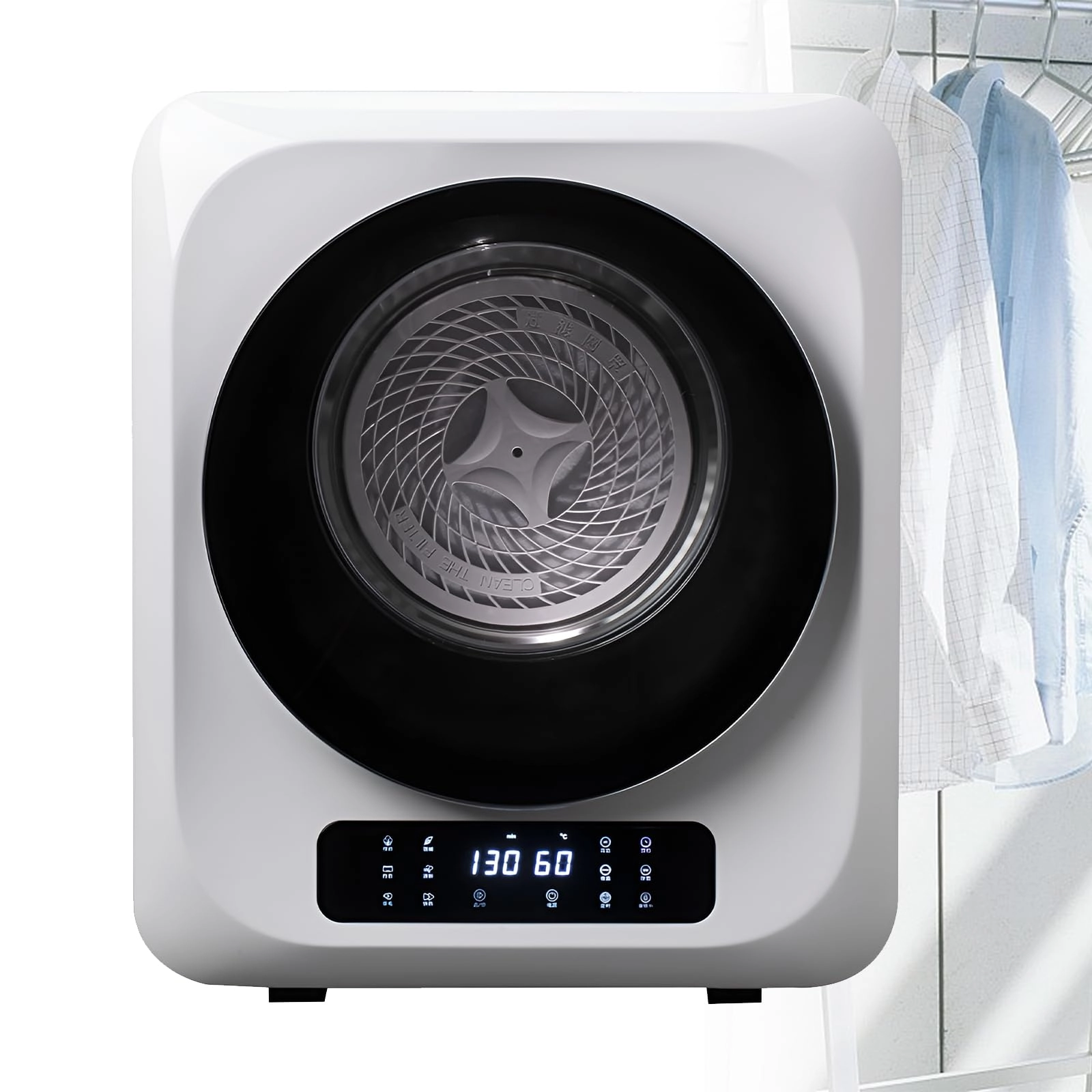 BOBVB Portable Clothes Dryer - 4KG 850W