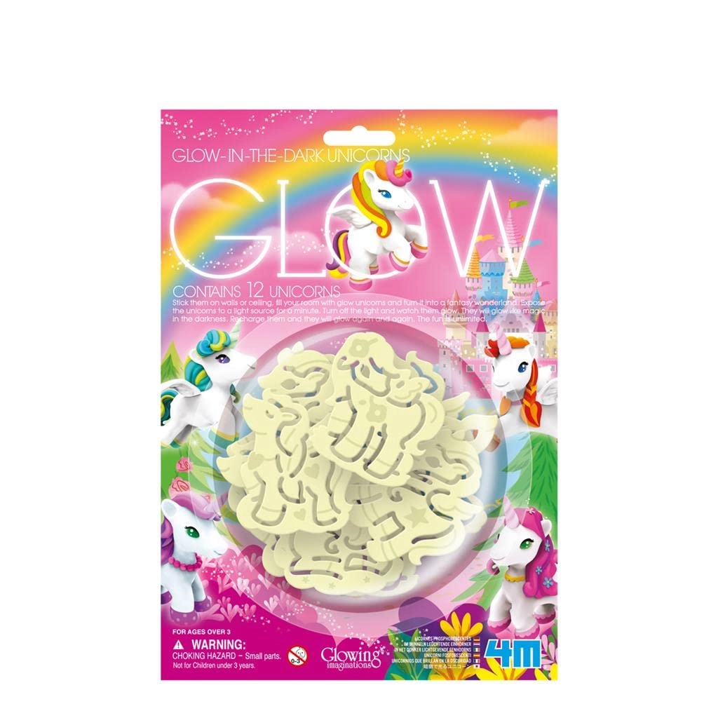 4M Glow-in-the-Dark Unicorns - Acrylic 1 piece(s)