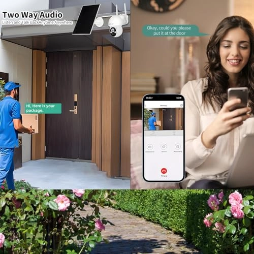 Solar Camera Systerm - 4 4 channels 4MP