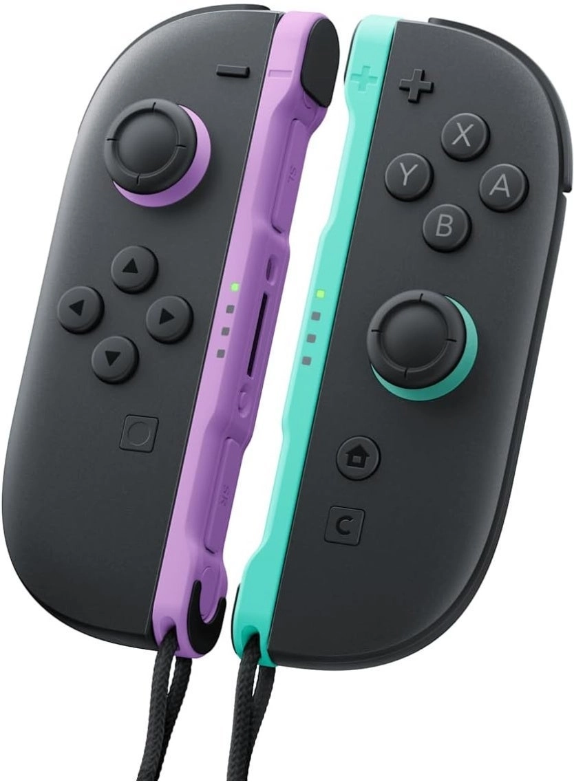 Switch 2 Joycon Pair - Light Purple/Light Green (L)