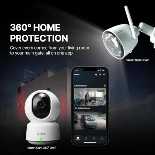 PTZ 2K + Bullet Camera 2K