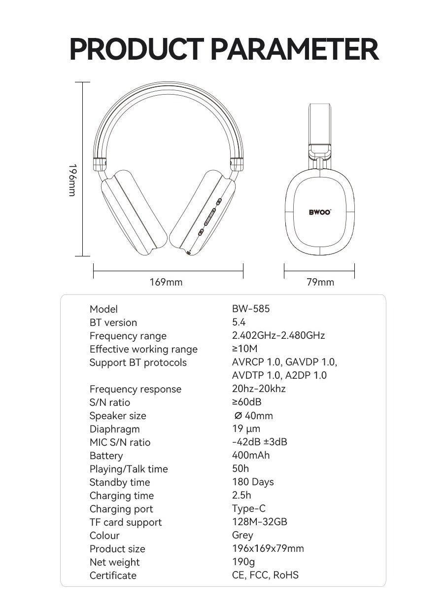 Heavy Bass - Wireless Headphone