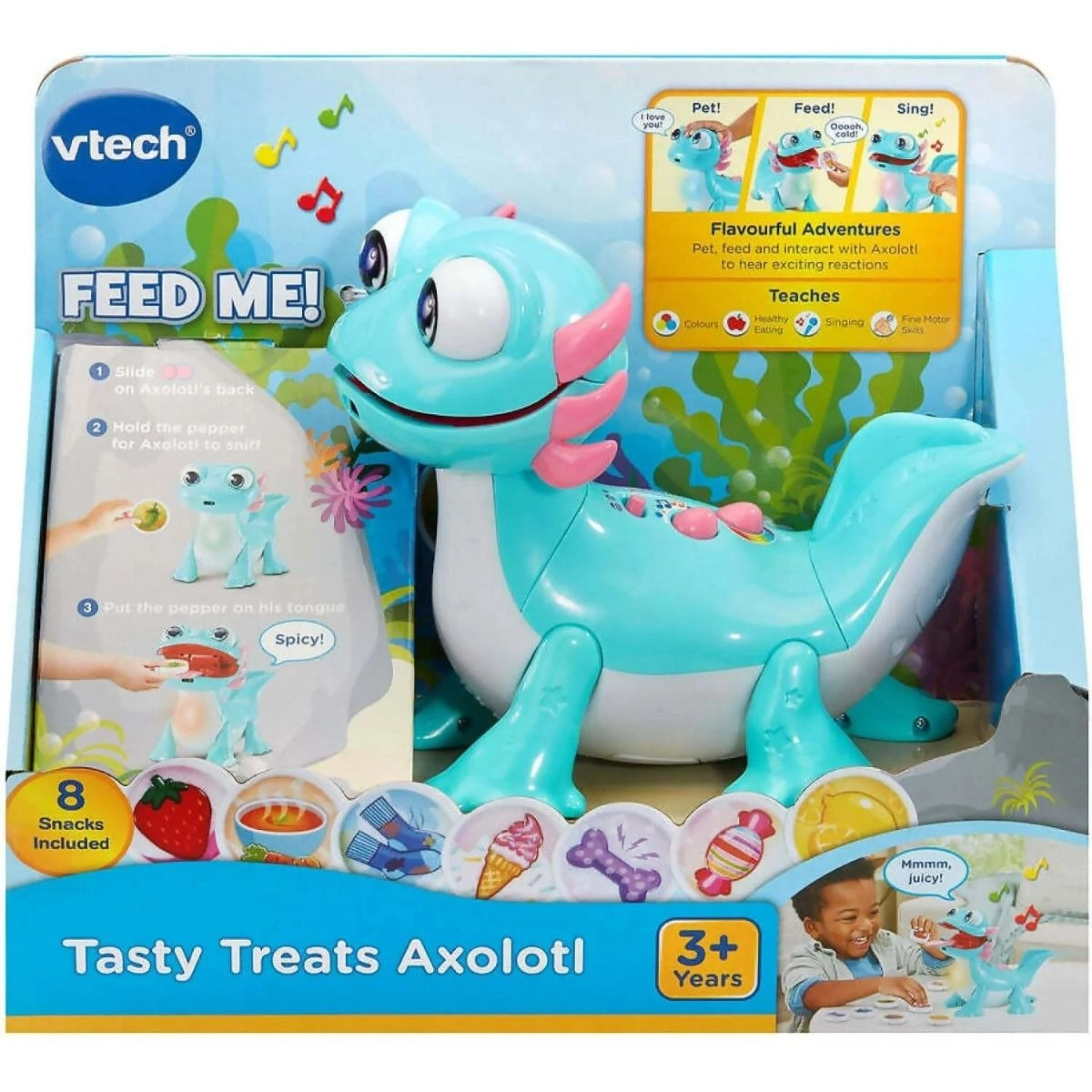 Tasty Treats Axolotl - 3 years and above