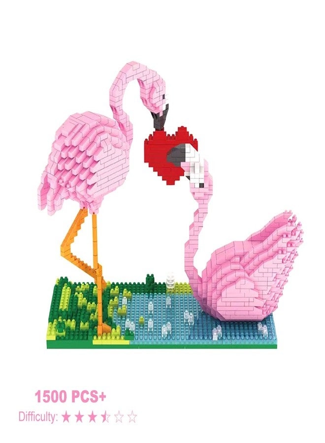 Micro Building Blocks - Flamingo 1500 pcs