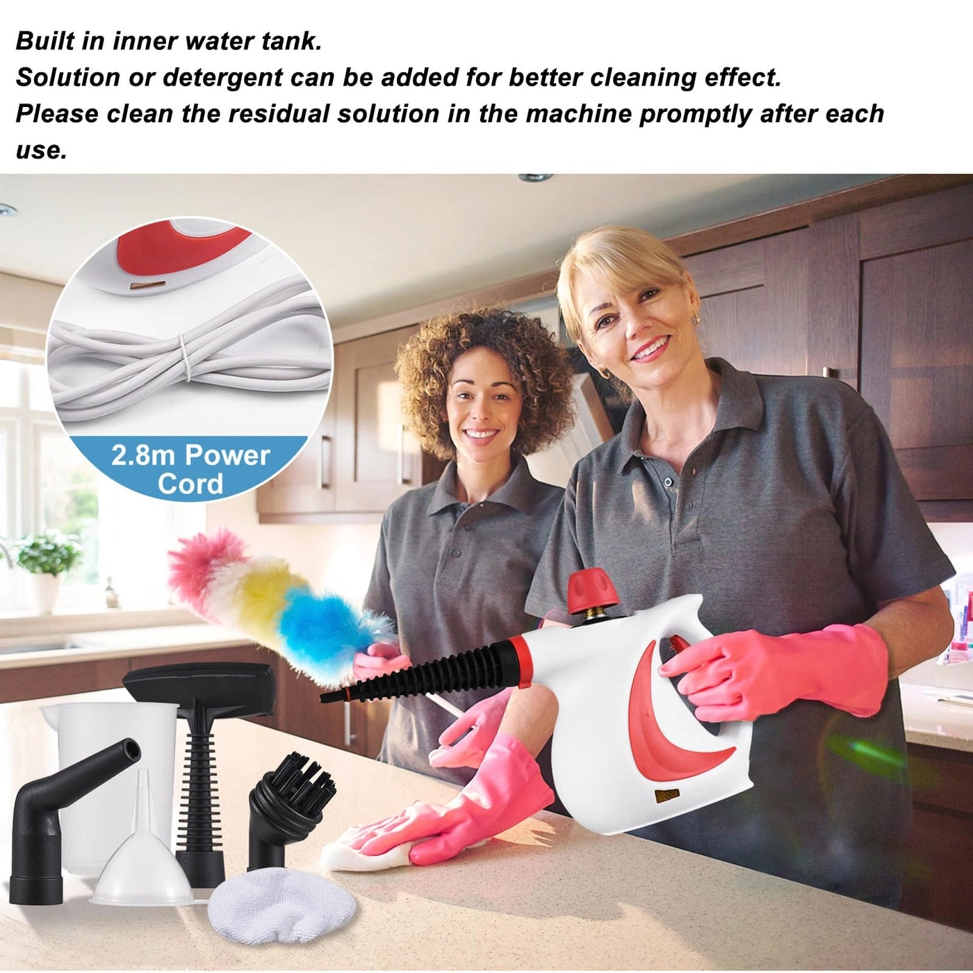 Steam Cleaner - 0.28-0.32MPa 350 Milliliters
