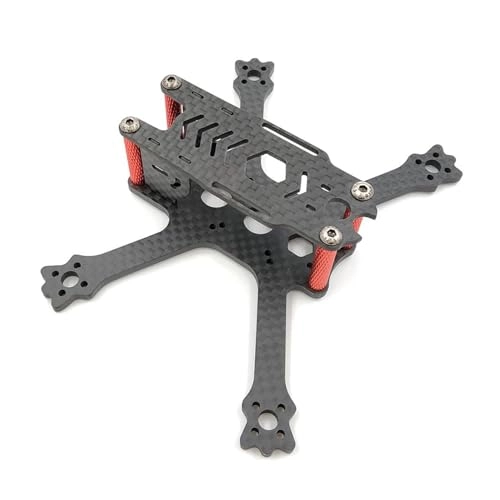 Toothpick Frame Kit - 112mm Wheelbase 3K Carbon Fiber